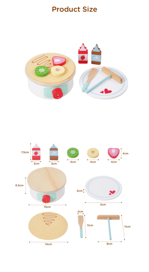 Mini Pancakes Maker Machine Educational Learning Toy - Image 6