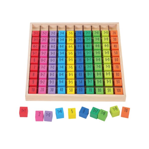 Multiplication Table Wooden Educational Toy