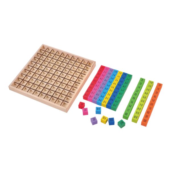 Multiplication Table Wooden Educational Toy - Image 2