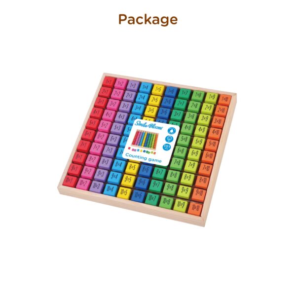 Multiplication Table Wooden Educational Toy - Image 8