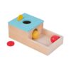 4 in 1 Wooden Toys for Baby Boy Girl, Color&Shape Sorting Learning Matching Game