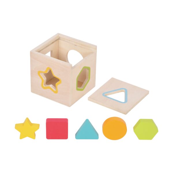 Montessori Toys 4 in 1 Toy kit Box Learning Educational Set Wooden Toys - Image 4