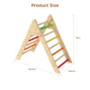3 in 1 Toddler Rainbow Climbing Toy Set 3 Pieces Wooden Safe and Sturdy Kids Gym Climbing Toys for Toddlers