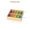 Learning toys Montessori teaching aids digital wooden blocks counting math sticks learning arithmetic sticks early childhood education toys
