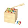 Wooden Montessori Baby Toys 5 in 1 Wooden Game Set Busy Box Set Toys