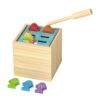 Wooden Montessori Baby Toys 5 in 1 Wooden Game Set Busy Box Set Toys