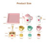 Wooden afternoon tea toy set role play game children's toy set suitable for boys and girls