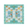 Wooden 4-in-1 multifunctional board games, flying chess, snakes and ladders, chess and animals wooden board games for kids