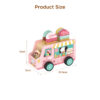 Ice Cream Van Mini Wooden Ice Cream Cart Toy Role Playing Game