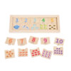 Counting Game Montessori Math Building Blocks Wooden Jigsaw Puzzle Children's Educational Toys Early Education Cognitive Toys