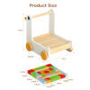Wooden Push and Pull Learning Walker
