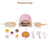 Wooden Kids Oven Toy Kitchen Set Preschool Early Education Role Play Educational Toys