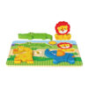 Wooden forest puzzle, educational forest zoo animal 3D cute puzzle