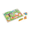 Wooden forest 3D puzzle Children's animal puzzle Montessori matching game learning toys