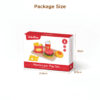 Wooden hamburger toy set children's simulated food toys