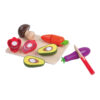 Wooden Kids Kitchen Toys Role Playing Preschoolers Cutting Vegetables Kitchen Toys