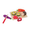 Wooden Kids Kitchen Toys Role Playing Preschoolers Cutting Vegetables Kitchen Toys