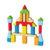 30PCS Wooden Block children's building block toy set stacking game educational toys