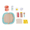 Pretend Play House Breakfast Toy Wooden Toys Pretend Breakfast Set