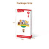 Wooden zoo balance toys, children's educational animal stacking games, improve baby's hands-on balance abilities