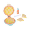 Simulation Kitchen Toy Set Waffle Maker Toy Set Children's Wooden Toy