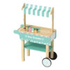 Wooden toy role-playing ice cream carts | ice cream dessert stalls
