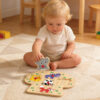 Children's Multi-Shape Animal Wooden 3D Puzzle, Montessori Animal Matching Game Toys