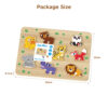 Wooden Forest Puzzle, Educational Forest Zoo Animal 3D Cute Puzzle