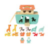 Hot Selling Toy Noah's Ark Game Animal Montessori Wooden Shape Classification Children's Learning Puzzle Toy
