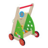 Wooden stroller Multifunctional toddler educational walker, children's educational toys learn to walk