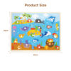 Toddler toys wooden sea creatures marine life puzzle