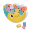 Wooden balance game stacking wooden educational toys moon building block set balance