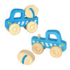 Wooden vehicle toys, educational children's cognitive cars, suitable for children's animal early education toys