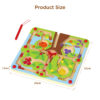 Educational wooden toy tree maze maze board children's educational toys