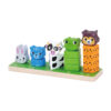 Wooden Animal Stacker