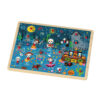 Toy puzzle toddler wooden Day of the Dead puzzle