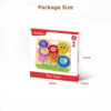 Wooden toys children's gear rotating game puzzle wooden educational toys