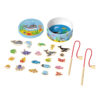 Children About Marine Animal Toys Wooden Toys Montessori Wooden Fishing Games