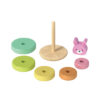 Wooden Stacking Toys Rainbow Bunny Stacking Set Fine Motor Skills and Color Recognition Educational Toys