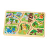 Thinking Transport Fun Wooden Mini Forest Animal Maze Puzzle Toy Maze Game Baby Toy