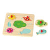 Wooden hand-grip board Nail puzzle Baby learning educational toys