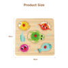 Wooden hand-grip board Nail puzzle Baby learning educational toys