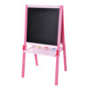 Double-sided easel children's whiteboard adjustable easel children's painting drawing board