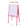 Double-sided easel children's whiteboard adjustable easel children's painting drawing board