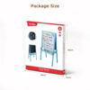 Double-sided easel children’s whiteboard adjustable easel children’s painting drawing board