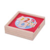16 Pieces Wooden Blocks Toy for Kid Animal Number Alphabet Blocks Box Learning Educational Creative Toy