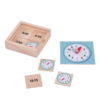 Kids Wooden Digital Clock Preschool Math Learning Toy Cognitive Enlightening Toy Learning Time