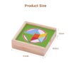 Montessori creative tangram puzzle shape building blocks matching box wooden children's toys educational puzzle game