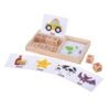 Wooden Develops Alphabet Words Spelling Letter Block Educational Learning Matching Letter Toys for Kids