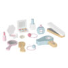 Wooden Cosmetic Set Children Role Playing Toys Fashion Hairdressing Makeup Toys Girls